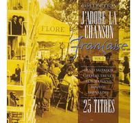 Charles Trenet, Charles Aznavour, Jean Gabin, Yves Montand, Tino Rossi - J'adore la chanson francaise vol.2