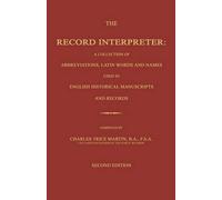 Charles Trice Martin The Record Interpreter (Tascabile)