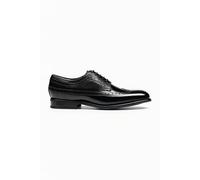 Charles Tyrwhitt Black Goodyear Welted Brogue Wing Tip Derby Performance Shoe Taglia: 9R | Scarpe Eleganti Outlet | Uomo