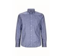 Charles Tyrwhitt Grey And Navy Check Slim Fit Soft Washed Non Iron Twill - Tr Taglia: XL | Camicie Casual Outlet | Uomo | Blu