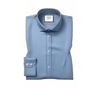Charles Tyrwhitt Royal Blue Extra Slim Fit Cutaway Collar Stretch With Tencel Taglia: 15.5"-33"-Sing | Camicie Business Outlet | Uomo | Blu