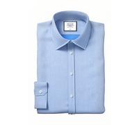 Charles Tyrwhitt Ssf Blue Non-iron Micro Diamond Shirt Blue Taglia: 16"-34"-SP | Camicie Business Outlet | Uomo | Blu