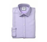 Charles Tyrwhitt Ssf Lilac Non-iron Micro Diamond Shirt Purple Taglia: 14.5"-32"-Sing | Camicie Casual Outlet | Uomo | Viola