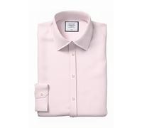 Charles Tyrwhitt Ssf Pink Classic Collar Non-iron Micro Diamond Shirt Taglia: 16.5"-36"-Sing | Camicie Casual Outlet | Uomo | Rosa
