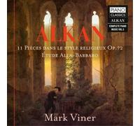 Charles-Valentin Alkan Alkan: 11 Pièces Dans Le Style Religieux, Op. 72/... (CD)
