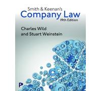 Charles Wild Stuart Weinstein Smith & Keenan's Company Law (Tascabile)