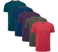 Charles Wilson Confezione da 5 T-Shirt Girocollo Semplice (XXL, Core Essentials Type 23)