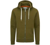 Charles Wilson Felpa Original da Uomo con Cappuccio in Misto Cotone con Zip (Medium, Olive (0819))