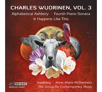 Charles Wuorine Charles Wuorinen: Alphabetical Ashbery/Fourth Piano Sonata/ (CD)