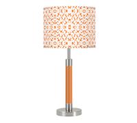 Charleston Lampada da Tavolo Herringbone Blu Scuro / Villa Pittura/Ottone