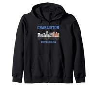 Charleston South Carolina Gifts Camicie da viaggio di addio al nubilato Felpa con Cappuccio