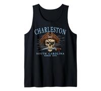 Charleston South Carolina Pirate Skull Since 1670 Ciano Canotta