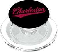 Charleston South Carolina Varsity Script - Maglia sportiva retrò PopSockets PopGrip per MagSafe