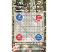 Charleston West Virginia Word Search Puzzle Book: Think you know Charleston, West Virginia? Puzzles for Adults, Seniors, Teens and Kids. Perfect for ... Christmas Gifts and Stocking Stuffers.