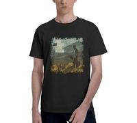 Charley Crockett The Man from Waco T Shirt Man's Summer Tee Casual Fashion Short Sleeve Tops Men's Male Black XL