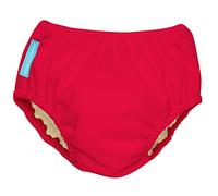 Charlie banana 2-in-1 Swim Diaper and training Pants, Small, rosso