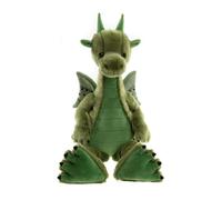 Charlie Bears Deck Bearhouse Dragon Teddy Bear - Drago da collezione in peluche con pelle morbida e design accattivante
