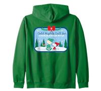 Charlie Brown Snoopy Peanuts Pigiama di Natale Regali Invernali Felpa con Cappuccio