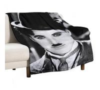 Charlie Chaplin Silent Film Master Poster (5) Coperte in pile di flanella super morbida e calda, per tutte le stagioni, per letto e divano, 127 x 152,4 cm