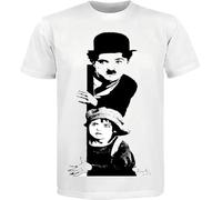 Charlie Chaplin T Shirt White S