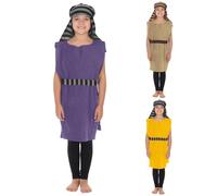 Charlie Crow Jacob Shepherd Innkeeper Costume per bambini, taglia unica 3-8 anni, viola