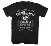 Charlie Daniels Band - Etichetta - American Classici - Solid Adulto Nero Corto