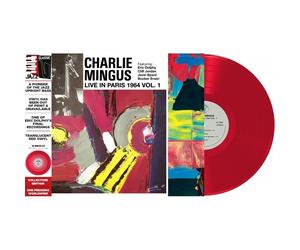 CHARLIE MINGUS - Live in Paris 1964 Vol. 1 - LP Rosso trasparente