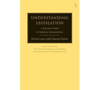 Charlie Potter David Lowe Understanding Legislation (Copertina rigida)