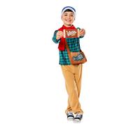 Charlie Secchio Costume Libro Giorno Autorizzato Roald Dahl Willy Wonka Costume