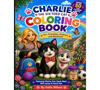 Charlie the Six-toed Cat Coloring Book