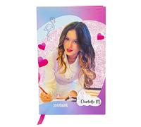 Charlotte Journal, Diario, per chi si sente determinata e friendly, per segnarti appunti, frasi, pensieri, compiti, canzoni, tutto quello che vuoi, CH914000, Giochi Preziosi, Multicolore