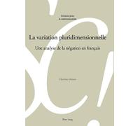 Charlotte Meisner La variation pluridimensionnelle (Tascabile)