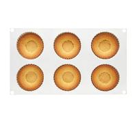 Charlotte Mousse Cake Mold - Fluted Cylinder | Silicone Chocolate Pan