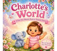 Charlotte’s World: A Personalized First Year Milestone Book for Baby Girls