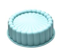 Charlotte - Stampo per torta a forma di , 7,67 x 2,4 pollici, antiaderente, in silicone, per torte di formaggio, torte, da forno, brownie--Pie-Flan-Ba