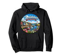 Charlottetown Isola del Principe Edoardo Felpa con Cappuccio