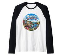 Charlottetown Isola del Principe Edoardo Maglia con Maniche Raglan