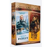 Charlton heston l'aventurier - coffret 2 films : la fièvre de l'or + l'appel de la forêt
