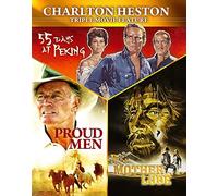 Charlton Heston Triple Bill - Mother Lode, 55 Days an Peking & Proud Men