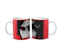 Charly Garcia. Rock nazionale argentino. Tazza in ceramica di qualità AAA+. 325 ml. 11 oz Lavabile in lavastoviglie e utilizzabile nel microonde. Colore completo. Siamo Sportivo Maglietta. (TAZ2618)