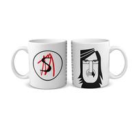 Charly Garcia. Rock nazionale argentino. Tazza in ceramica di qualità AAA+. 325 ml. 11 oz Lavabile in lavastoviglie e utilizzabile nel microonde. Colore completo. Siamo Sportivo Maglietta. (TAZ2617)
