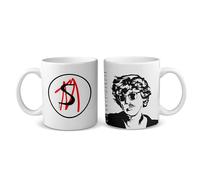 Charly Garcia. Rock nazionale argentino. Tazza in ceramica di qualità AAA+. 325 ml. 11 oz Lavabile in lavastoviglie e utilizzabile nel microonde. Colore completo. Siamo Sportivo Maglietta. (TAZ2616)