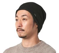 CHARM 100% Cashmere Cappello Donna - Berretto Uomo di Lana Cachemire Slouch Beanie Cappello Invernale Cuffia Nero