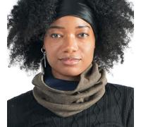 CHARM 2 in 1 Fascia Per Capelli Uomo Scaldacollo Estivo - Unisex Scalda Collo Foulard Headband 100% Cotone Biologico Marrone & Marino