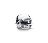 Charm a forma di casco da football americano, in argento 925, compatibile con braccialetti Pandora, Trollbeads, Chamilia, Biagi e molti altri braccialetti con ciondoli del Regno Unito.