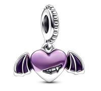 Charm a forma di cuore in argento 925, compatibile con braccialetti Pandora, Trollbeads, Chamilia, Biagi e molti altri braccialetti con ciondoli del Regno Unito.