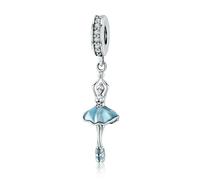 Charm a forma di scarpa sportiva in argento Sterling 925, per braccialetti Pandora, Argento sterling