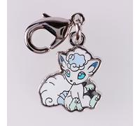 Charm Alolan Vulpix Pokemon Center Metal Nintendo dal Giappone
