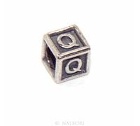 charm argento 925 lettere per comporre nomi sigle stop per bracciali componibili