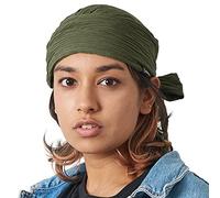 CHARM Arricciatura Turbante Bandana Cappellino Testa Sciarpa Tutte Le Stagioni Stravagante Alla Moda Pirata Verde